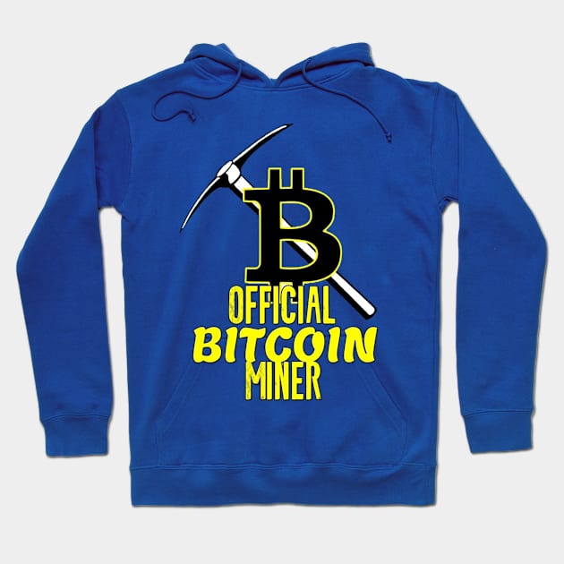 Bitcoin miner Hoodie by Ashygaru